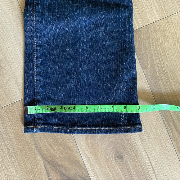 Current/Elliot dark wash flare leg jeans 30 - Picture 7 of 8